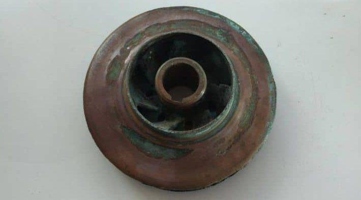The centrifugal pump impeller onboard Navy ships.
