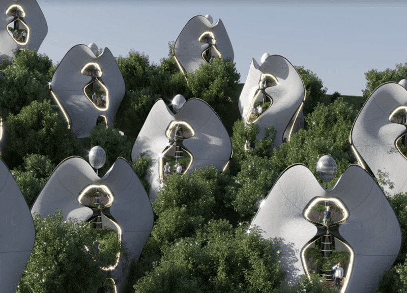 3D Printed Modular Houses with Steel Exoskeleton