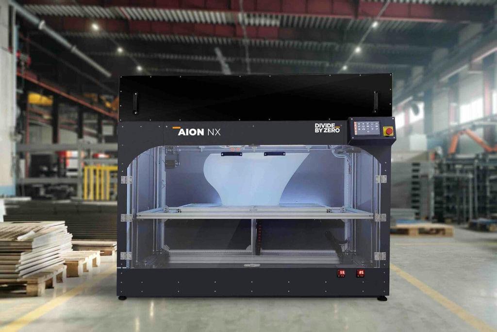 Divide by Zero Launches AION 500, Industrial Grade 3D Printer