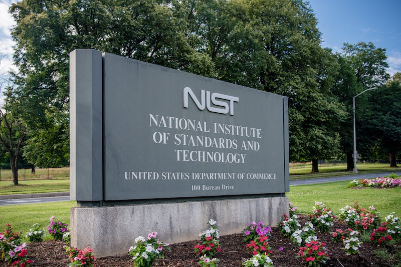 NIST Entrance Sign