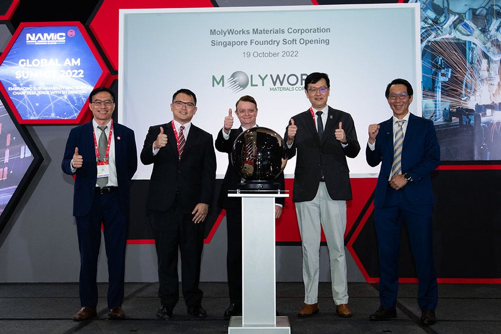MolyWorks SG foundry Soft-launch Ceremony