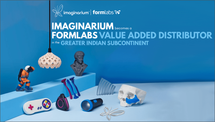 Formlabs and Imaginarium join hands to accelerate the adoption of additive manufacturing
