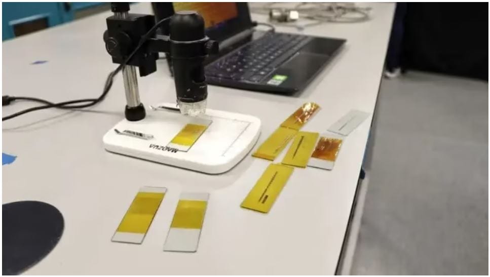 3D-printed radio antennas. Credit: University of Sheffield