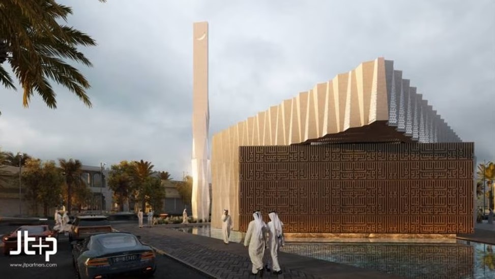 An artist's impression of the mosque. Photo: Islamic Affairs and Charitable Activities Department in Dubai