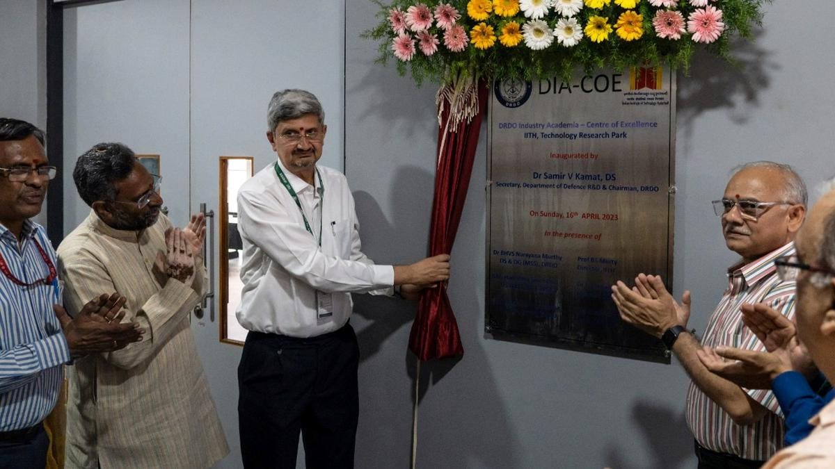 DIA-CoE being inaugurated at IIT-H in Sangareddy on Sunday. | Photo Credit: MOHD ARIF